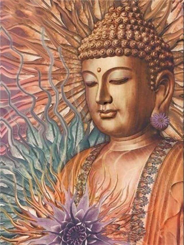 Diamond Painting - Boeddha Diamond Painting Religie, religie