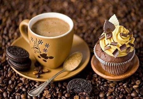 Diamond Painting - Koffie en koekjes Diamond Painting Keuken, keuken