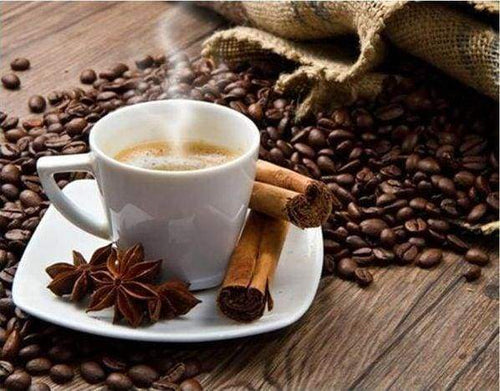 Diamond Painting - Koffie en kaneel Diamond Painting Keuken, keuken