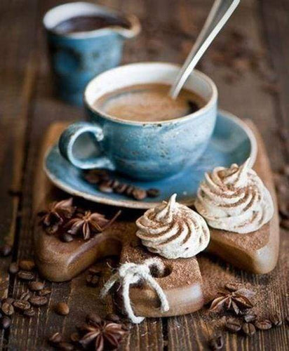Diamond Painting - Koffie Diamond Painting Keuken, keuken