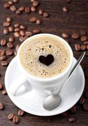 Diamond Painting - Koffie met liefde Diamond Painting Keuken, keuken