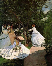 Afbeelding in Gallery-weergave laden, Diamond Painting - Courtisanes in de tuin Diamond Painting Romantiek, romantiek