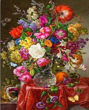 Afbeelding in Gallery-weergave laden, Diamond Painting - Groot boeket bloemen Diamond Painting Bloemen, bloemen