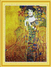 Afbeelding in Gallery-weergave laden, Diamond Painting - Mevrouw Bauer Klimt Diamond Painting Beroemde Schilderijen, beroemde schilderijen