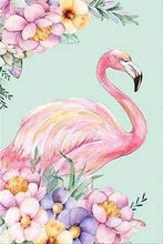 Afbeelding in Gallery-weergave laden, Diamond Painting - Roze flamingo dieren, Diamond Painting Dieren, flamingo&#39;s