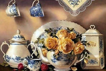 Afbeelding in Gallery-weergave laden, Diamond Painting - Theeservice Diamond Painting Keuken, keuken