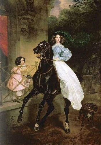 Diamond Painting - De Ruiter dieren, Diamond Painting Dieren, Diamond Painting Romantiek, romantiek