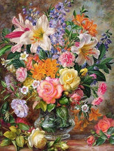 Afbeelding in Gallery-weergave laden, Schilderen op Nummer - Bloemen in alle kleuren