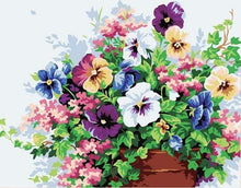 Afbeelding in Gallery-weergave laden, Schilderen op Nummer - Bloemen met meerdere kleuren