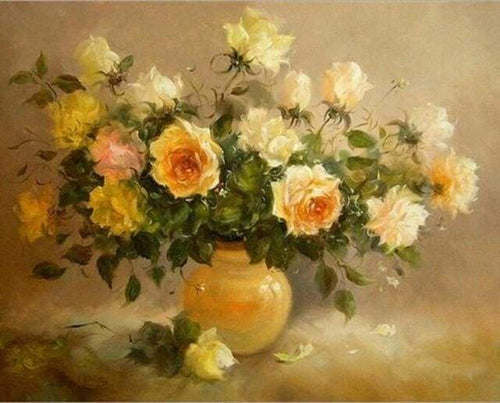 Schilderen op Nummer - Geurige bloemen