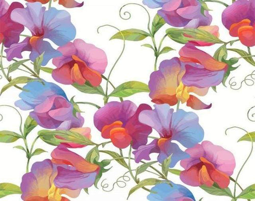 Schilderen op Nummer - Vol met bloemen