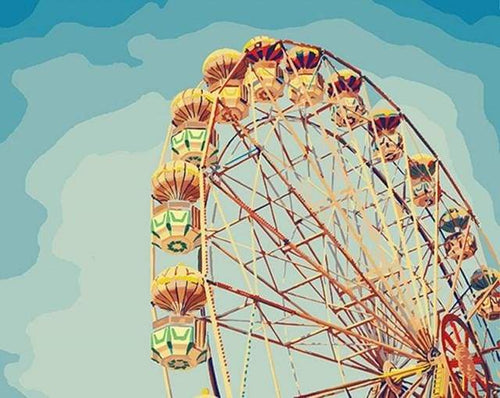 Schilderen op Nummer - Kermis