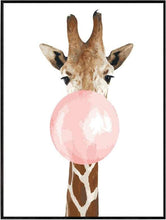 Afbeelding in Gallery-weergave laden, Schilderen op Nummer - Giraffe Bubbel