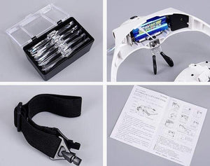 accessories | Headband Magnifier Glass Magnifying Glasses with Lamp for Paint by Numbers | others