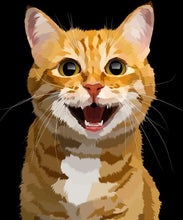Afbeelding in Gallery-weergave laden, Schilderen op Nummer - Hallo schattige kat