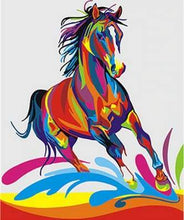 Afbeelding in Gallery-weergave laden, Schilderen op Nummer - Paarden Pop-art