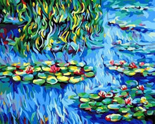 Afbeelding in Gallery-weergave laden, Schilderen op Nummer - Lelies in het water