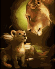 Afbeelding in Gallery-weergave laden, Schilderen op Nummer - Uiterlijk van leeuwen