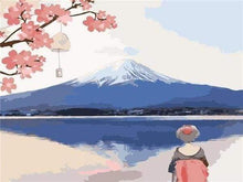 Afbeelding in Gallery-weergave laden, Schilderen op Nummer - Kijkend naar de berg Fuji