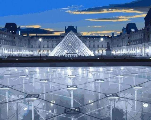 Schilderen op Nummer - Louvre museum