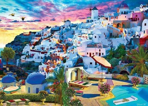 Schilderen op Nummer - Mediterrane stad
