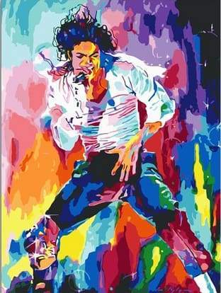 Schilderen op Nummer - Michael Jackson