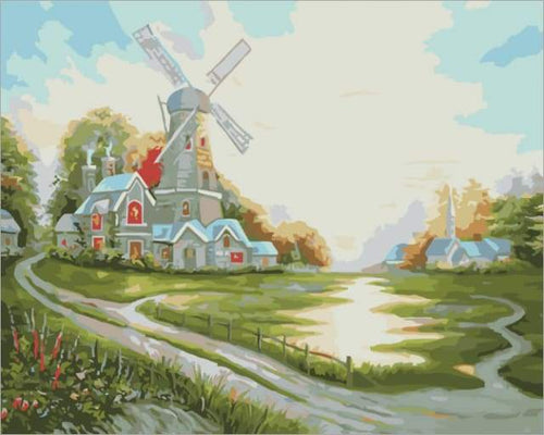 Schilderen op Nummer - Molen