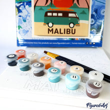 Afbeelding in Gallery-weergave laden, Mini Schilderen op Nummer met Frame - Papegaaien Abstracte Pop-Art