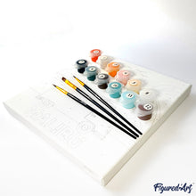 Afbeelding in Gallery-weergave laden, Mini Schilderen op Nummer met Frame - Papegaaien Abstracte Pop-Art