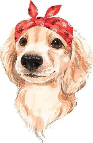 Schilderen op Nummer - Mijn schattige hond