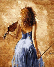 Afbeelding in Gallery-weergave laden, Schilderen op Nummer - Mysterieuze violist