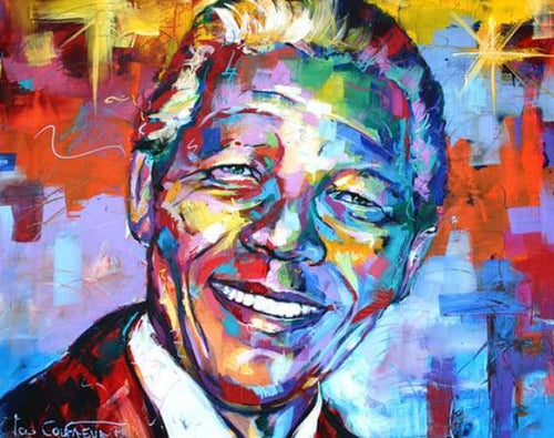 Schilderen op Nummer - Nelson Mandela