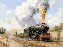 Afbeelding in Gallery-weergave laden, Schilderen op Nummer - Oude trein