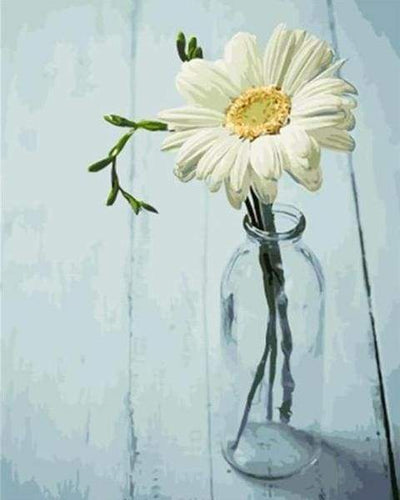 Schilderen op Nummer - Een kleine bloem