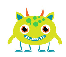 Afbeelding in Gallery-weergave laden, Schilderen op Nummer kinderen - Monster met 4 poten