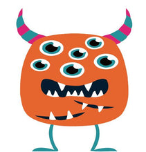 Afbeelding in Gallery-weergave laden, Schilderen op Nummer kinderen - Monster met meerdere ogen