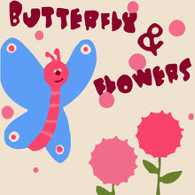 Afbeelding in Gallery-weergave laden, Schilderen op Nummer kinderen - Vlinder en bloemen