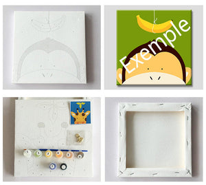 Verf op nummer Schilderen op nummer Dieren Kikker Kleuren op nummer Schilderen Set Olieverf Olieverf Wanddecoratie (Geen frame) 40x50cm Verf op nummer Schilderen op nummer Dieren Kikker Kleuren op nummer Schilderen Set Olieverf Olieverf Wanddecoratie (Geen frame) 40x50cm