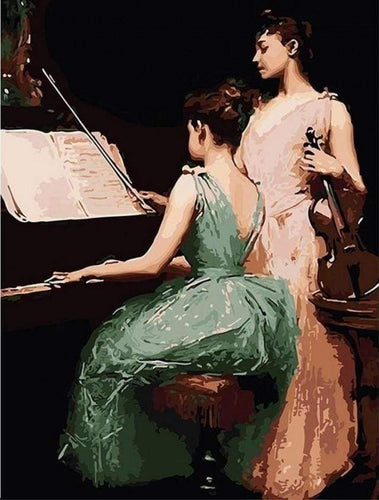 Schilderen op Nummer - Piano- en vioolles