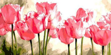 Afbeelding in Gallery-weergave laden, Schilderen op Nummer - Roze Tulpen