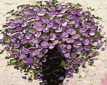 Afbeelding in Gallery-weergave laden, Schilderen op Nummer - Paarse bloemen in vaas