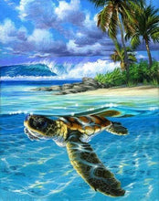 Afbeelding in Gallery-weergave laden, Schilderen op Nummer - Ontspannende schildpad