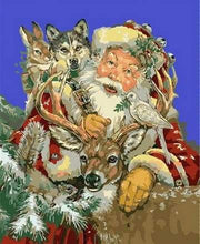 Afbeelding in Gallery-weergave laden, Schilderen op Nummer - Sinterklaas met wat dieren