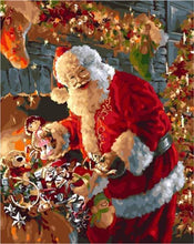 Afbeelding in Gallery-weergave laden, Schilderen op Nummer - Lachende Kerstman