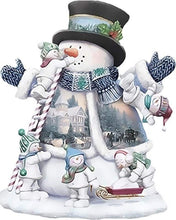 Afbeelding in Gallery-weergave laden, Schilderen op Nummer - Sneeuwpop Kerstfeest