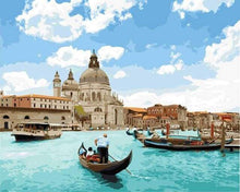 Afbeelding in Gallery-weergave laden, Schilderen op Nummer - Zonnig Venetië