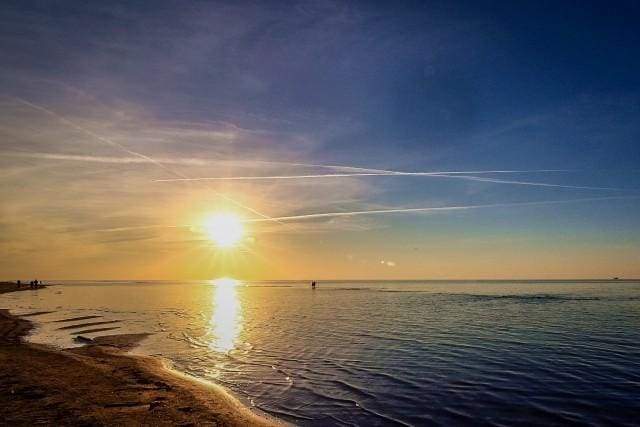 Schilderen op Nummer - Zonsondergang aan de zee