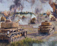 Afbeelding in Gallery-weergave laden, Schilderen op Nummer - Tank oorlog