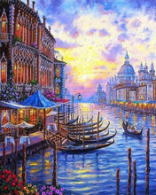 Afbeelding in Gallery-weergave laden, Schilderen op Nummer - Het Canal Grande van Venetië