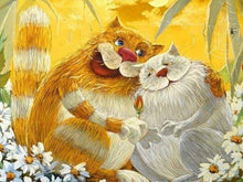 Afbeelding in Gallery-weergave laden, Schilderen op Nummer - Twee geliefden katten